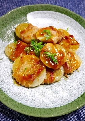 中性脂肪・LDL対策!甘~い☆玉葱肉巻き-レシピのメイン写真