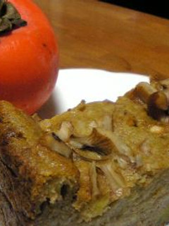 柿とさつまいものしっとりケーキ-レシピのメイン写真