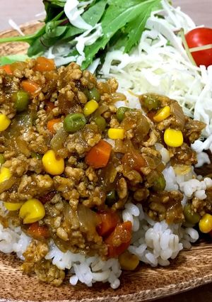 とっても簡単！ドライカレー-レシピのメイン写真