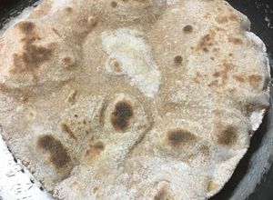 インドの家庭の定番全粒粉の簡単チャパティ-レシピのメイン写真