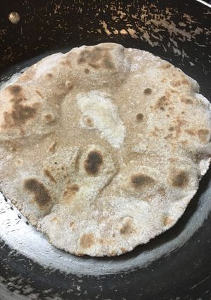 インドの家庭の定番全粒粉の簡単チャパティ-レシピのメイン写真