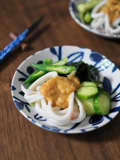 甘酒みそで作る、イカの酢味噌がけ-レシピのメイン写真