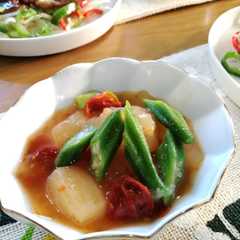 A picture of 冬瓜のドライトマト煮.