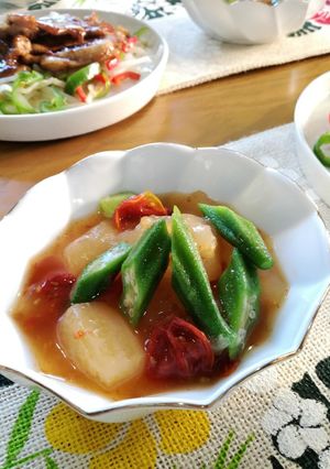 冬瓜のドライトマト煮-レシピのメイン写真