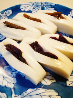 しんじょうの漬け物はさみ、簡単おつまみ-レシピのメイン写真