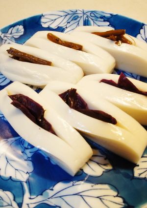 しんじょうの漬け物はさみ、簡単おつまみ-レシピのメイン写真