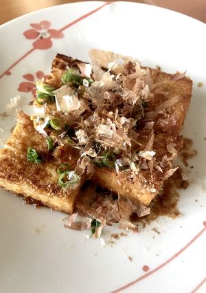 ほんのりバター香る厚揚げの生姜醤油焼き-レシピのメイン写真