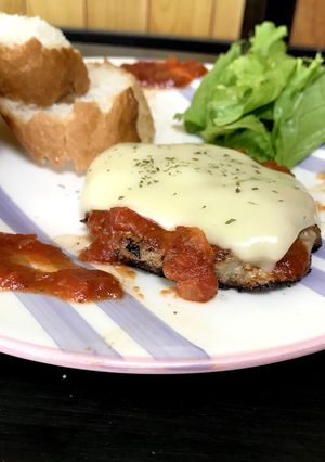 チーズハンバーグ〜簡単トマトチリソース♪-レシピのメイン写真