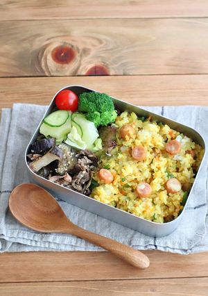 大人気♪お弁当のごはんに”カレーピラフ”-レシピのメイン写真