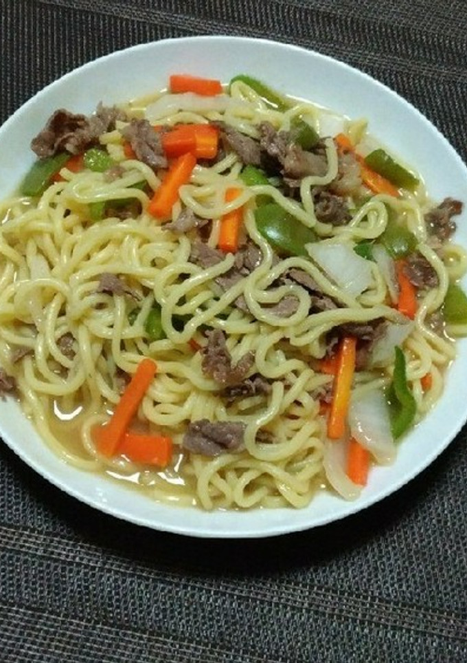 台湾風　牛肉炒麺（焼きそば）-レシピのメイン写真