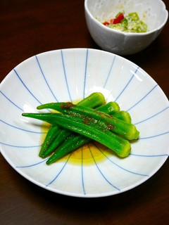 簡単!揚げないオクラの煮浸し-レシピのメイン写真
