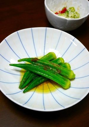簡単！揚げないオクラの煮浸し-レシピのメイン写真