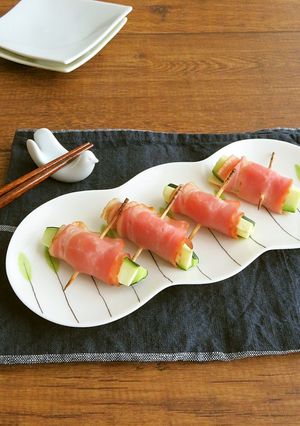 お弁当に大人気♪ズッキーニベーコン-レシピのメイン写真