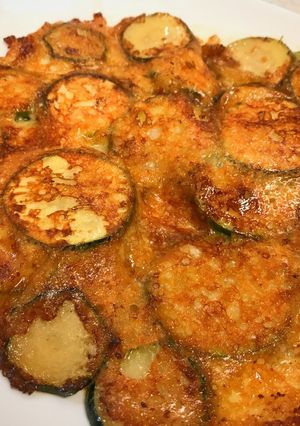 フライパンで❤️ズッキーニのチーズ焼き-レシピのメイン写真