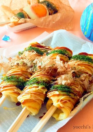 ランチにおやつ！レンジ4分！簡単はしまき-レシピのメイン写真