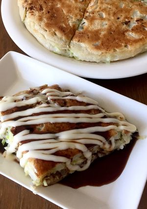 ヴィ—ガンお好み焼き♪-レシピのメイン写真