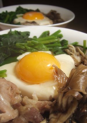 豚ときのこの温奴☆レンジでチン-レシピのメイン写真
