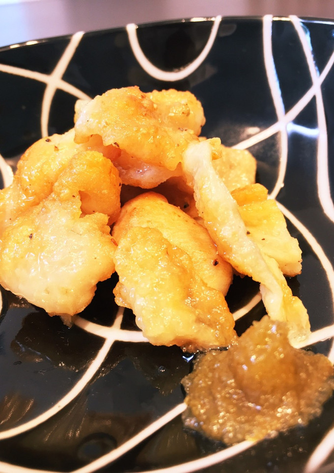 鶏皮の塩焼き＋柚子胡椒-レシピのメイン写真