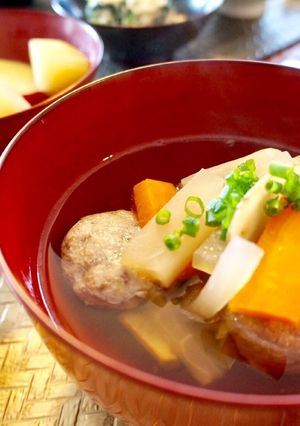 ほわっふわっ【鰯のつみれ汁】夏〜秋-レシピのメイン写真