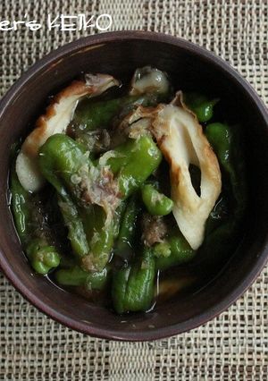 ししとうとちくわの煮びたし-レシピのメイン写真