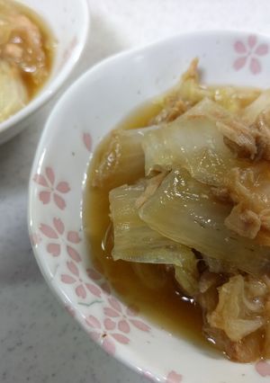 余った白菜で！白菜とシーチキンの煮物-レシピのメイン写真
