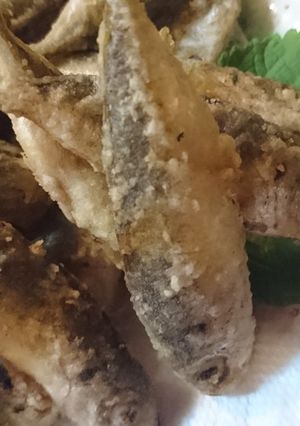 また♪また♪豆アジの唐揚げ-レシピのメイン写真