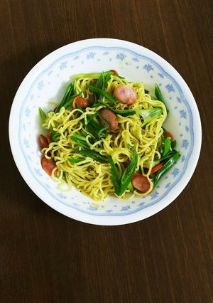 レンジで、うま塩焼そば♪-レシピのメイン写真