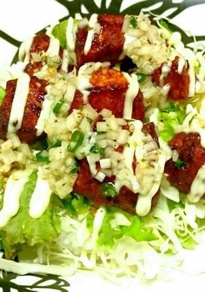 こざっぱり！ 塩タルタルの鶏唐揚げ丼-レシピのメイン写真