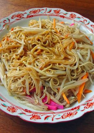 博多屋台味焼きらーめんをつくろう-レシピのメイン写真