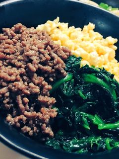 簡単*三色丼-レシピのメイン写真