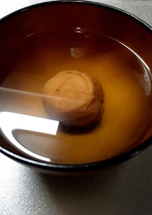 胃腸にやさしい梅干しとお出汁のスープ-レシピのメイン写真
