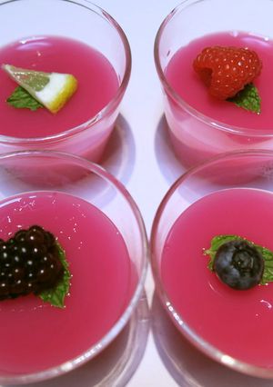 赤のビーツで簡単おいしいゼリー-レシピのメイン写真