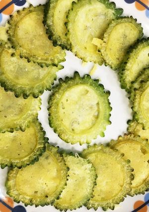 簡単!子供も大好きゴーヤでチーズ焼き-レシピのメイン写真