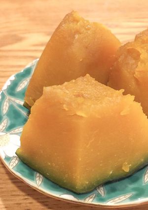母から教わる煮崩れ無し簡単かぼちゃの煮物-レシピのメイン写真