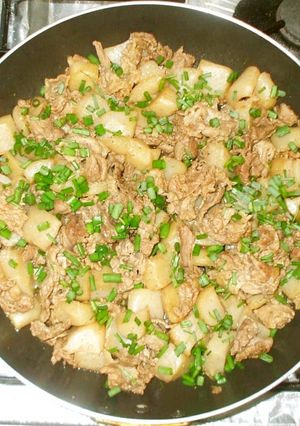基本のこんにゃくの甘辛煮♪簡単牛肉と-レシピのメイン写真