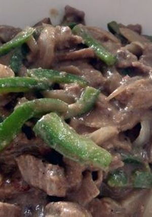 ピリ甘辛のタレ♪牛肉と野菜の細切り炒め-レシピのメイン写真