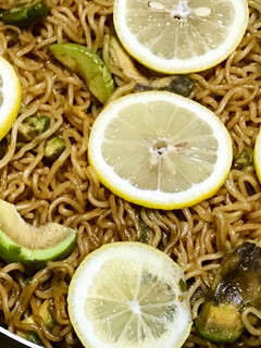 俺流!アボカドとレモンのソース焼そば-レシピのメイン写真