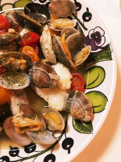 白身魚のアクアパッツァ-レシピのメイン写真