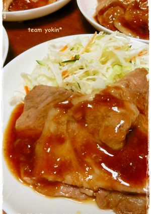 我が家のスペシャル豚の生姜焼き-レシピのメイン写真