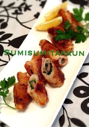 簡単♪イタリアンパセリの豚肉ロール☆-レシピのメイン写真