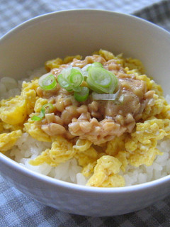 お洒落に納豆丼❤-レシピのメイン写真