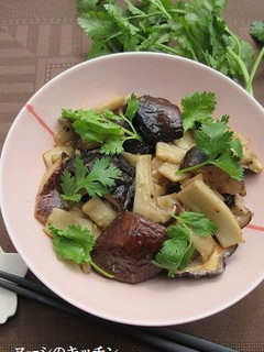 干ししいたけとエリンギのうま煮風-レシピのメイン写真