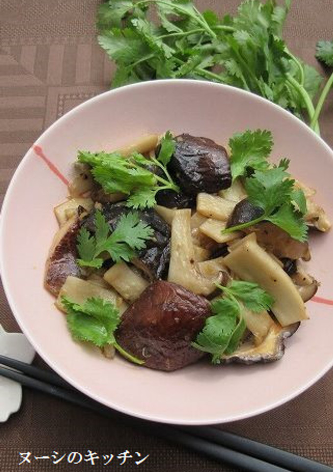 干ししいたけとエリンギのうま煮風-レシピのメイン写真