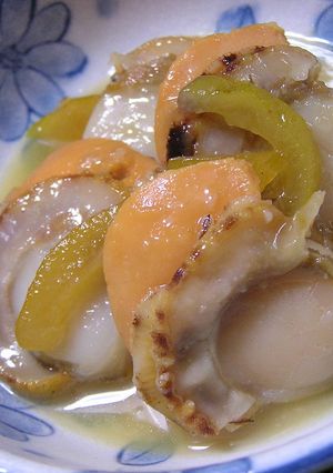 帆立のゆず味噌煮-レシピのメイン写真