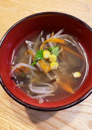 もやしのサンラータン(酸辣湯)-レシピのメイン写真