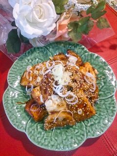 豆腐と蓮根のコチュマヨ焼き~✳-レシピのメイン写真