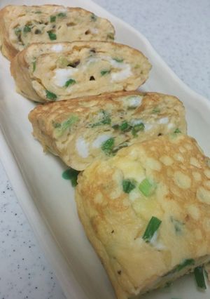 梅昆布茶入り卵焼き-レシピのメイン写真