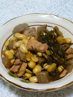 大豆と昆布の煮物-レシピのメイン写真