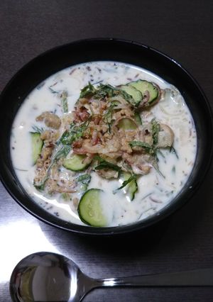 ツナ缶と牛乳の冷や汁-レシピのメイン写真