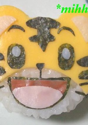 簡単★しまじろうおにぎり(キャラ弁)-レシピのメイン写真